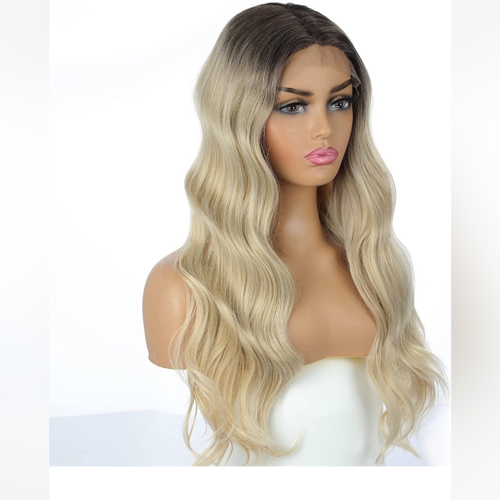Blonde wig